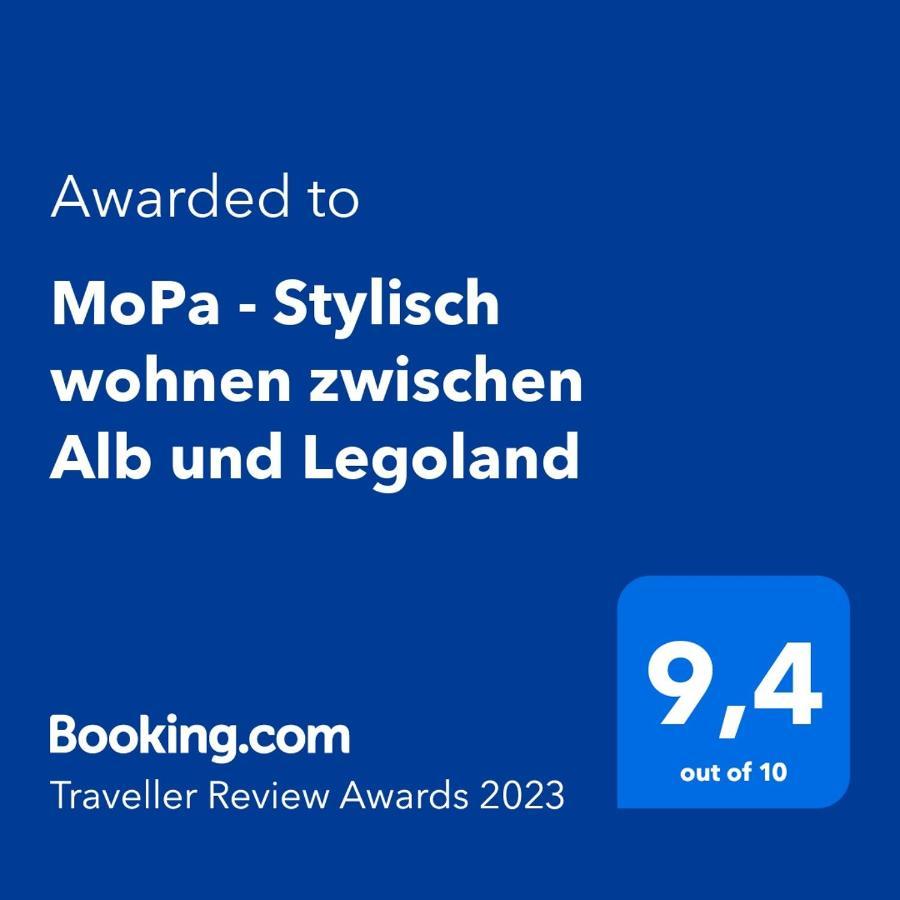 ライプファイム Mopa - Stylisch Wohnen Zwischen Alb Und Legolandヴィラ エクステリア 写真
